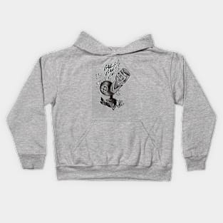 Drinky crow Kids Hoodie